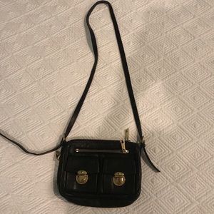 Marc Jacobs Buckle Black Crossbody Bag